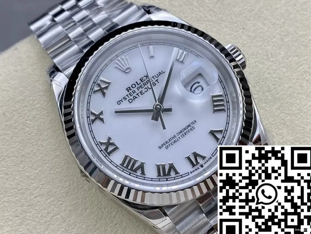 Datejust White Dial VS 36MM M126234-0025 Factory Rolex 0119